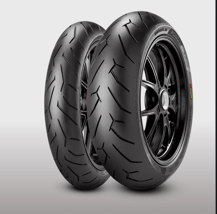 لاستیک عقب موتورسیکلت Pirelli مدل DIABLO ROSSO 2 پیرلی 190/55-17