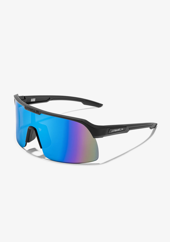 عینک آفتابی دیفرنکلین مدل ویند فیفتی سیاه/آبی WIND FIFTY - BLK/BLU