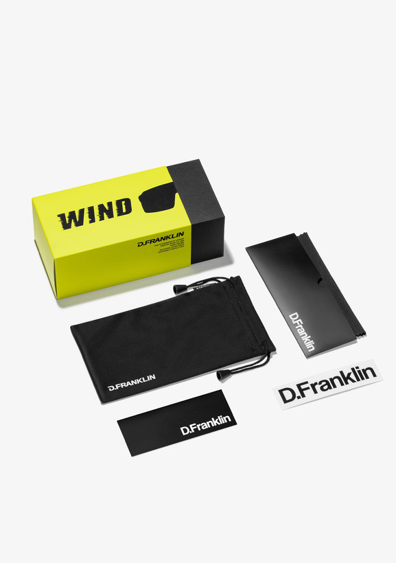 عینک آفتابی دیفرنکلین مدل ویند فیفتی سیاه/طلایی WIND FIFTY - BLK/GLD