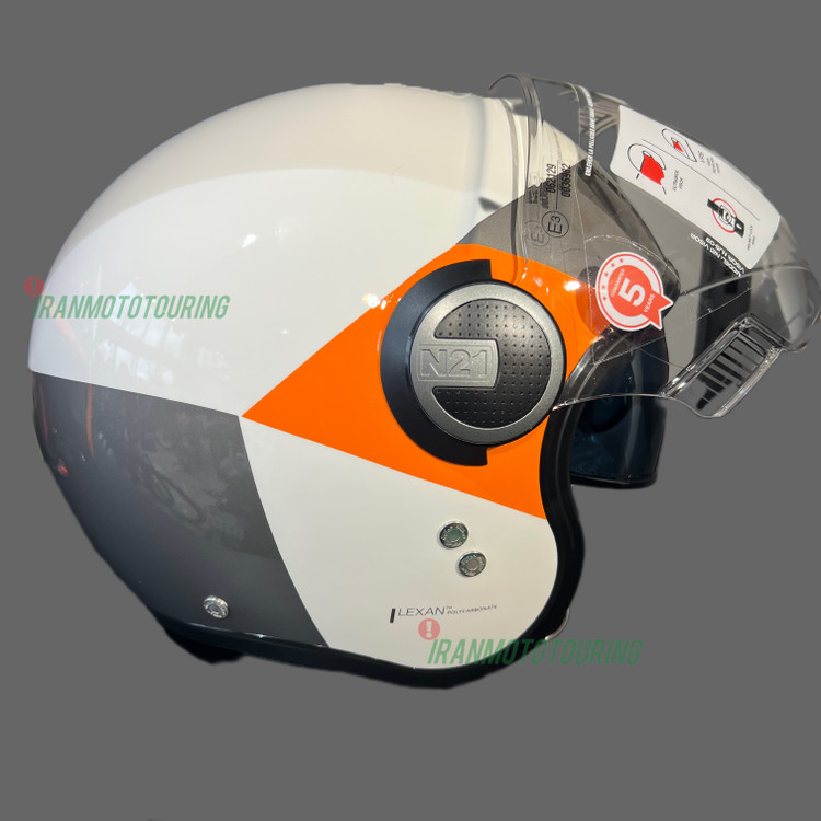 کلاه بدون فک نولان نقابدار Nolan N21 Visor 06 ONIRICIO ۳۴۶