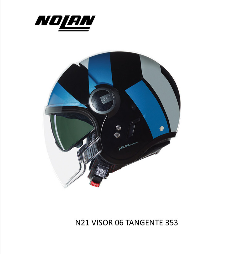 کلاه بدون فک نولان نقابدار Nolan N21 Visor 06 TANGETE 353