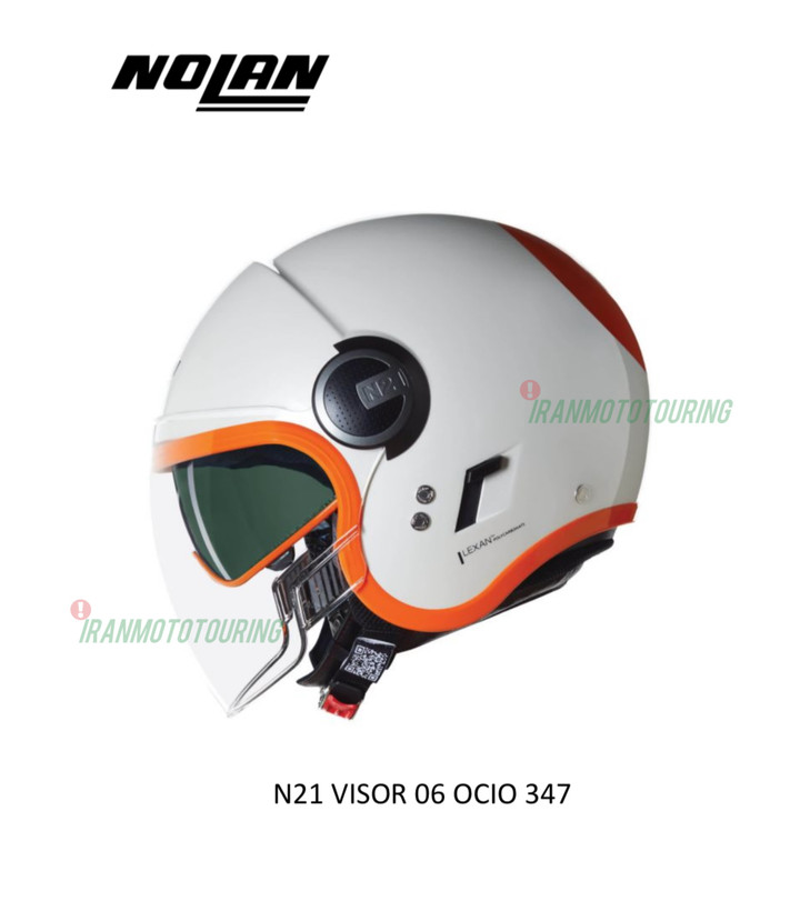 کلاه بدون فک نولان نقابدار Nolan N21 Visor 06 OCIO 347