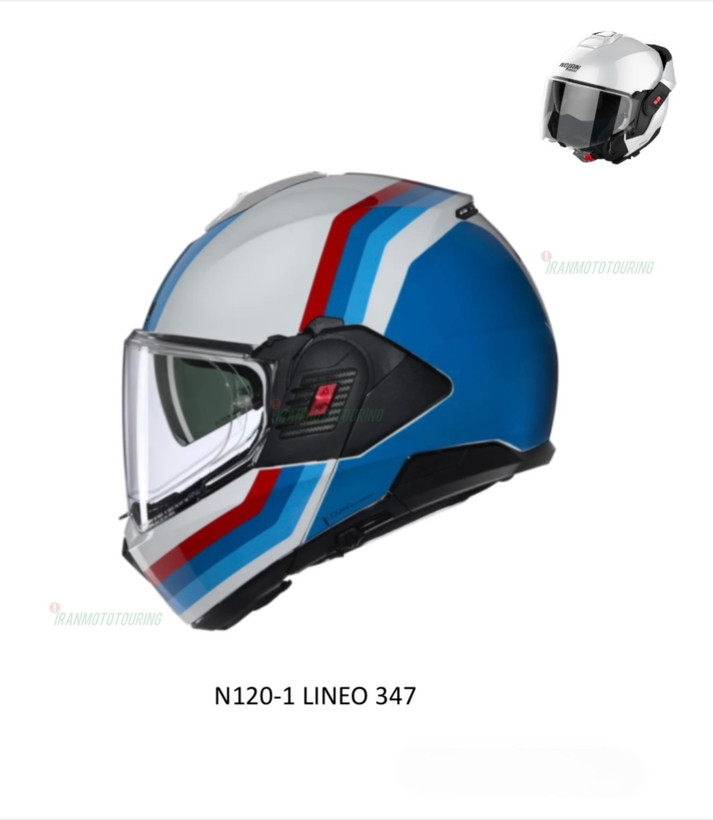 کلاه فک متحرک نولان Nolan N120-1 LINEO