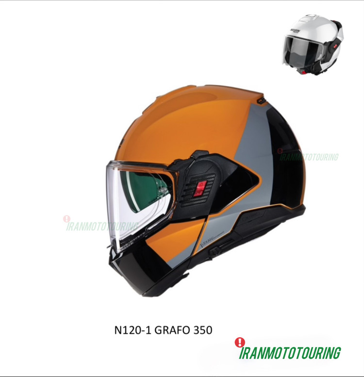 کلاه فک متحرک نولان Nolan N120-1 GRAFO 350