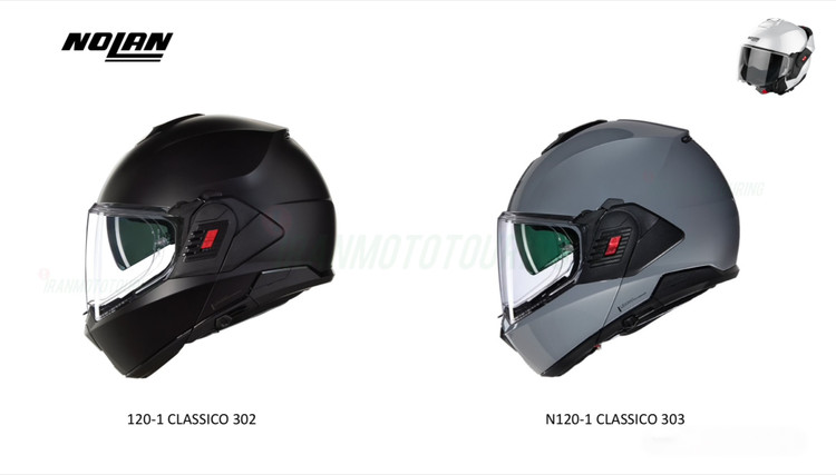 کلاه فک متحرک نولان Nolan N120-1 CLASSICO